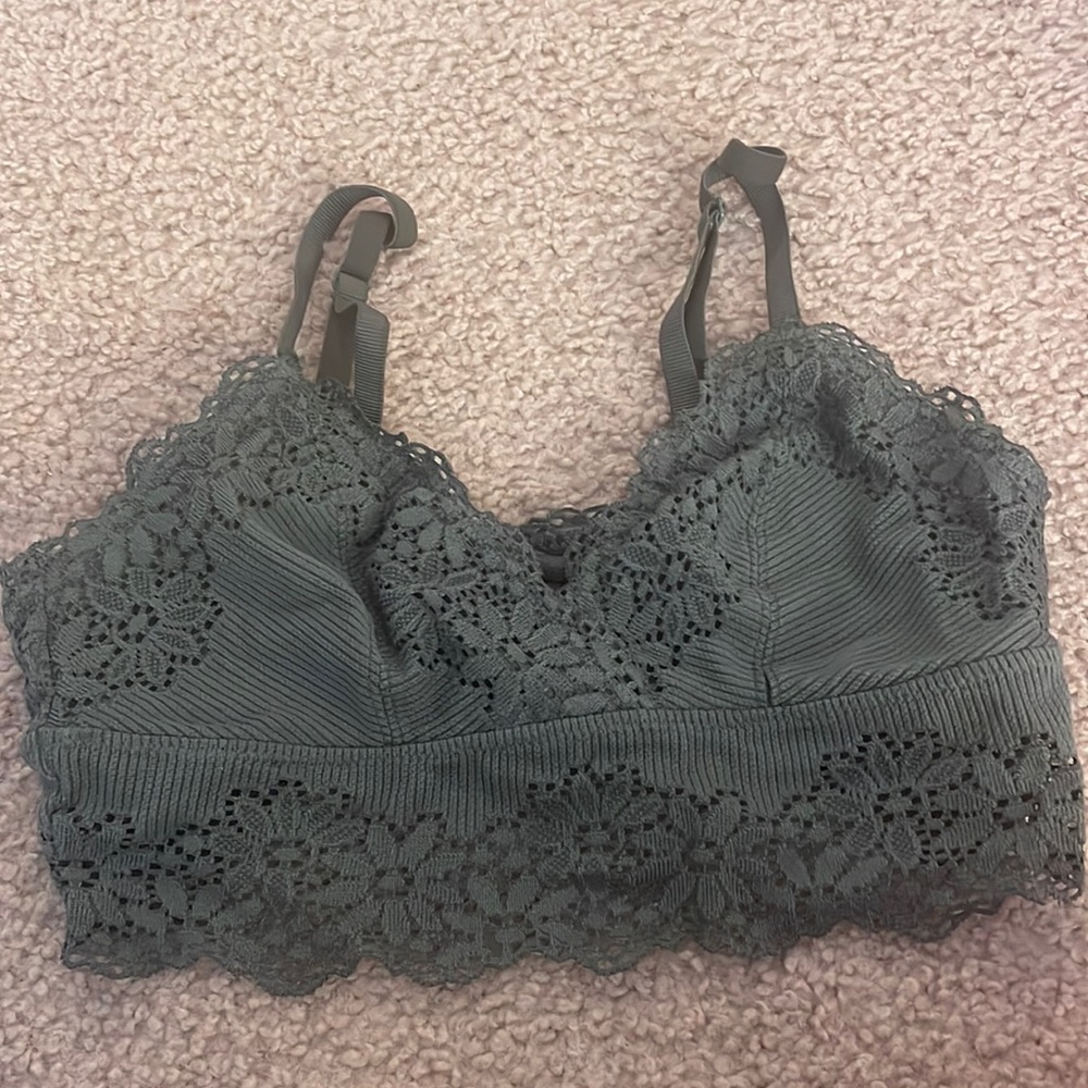 Aerie green bralette